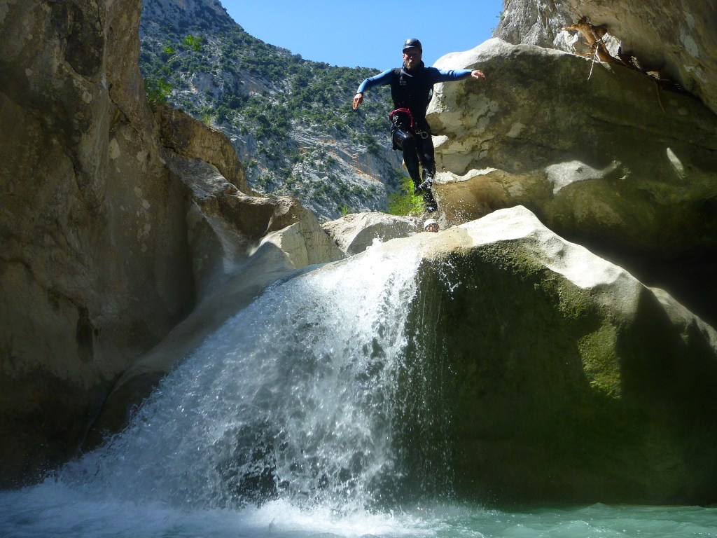 canyon esteron verdon la palud canyoning