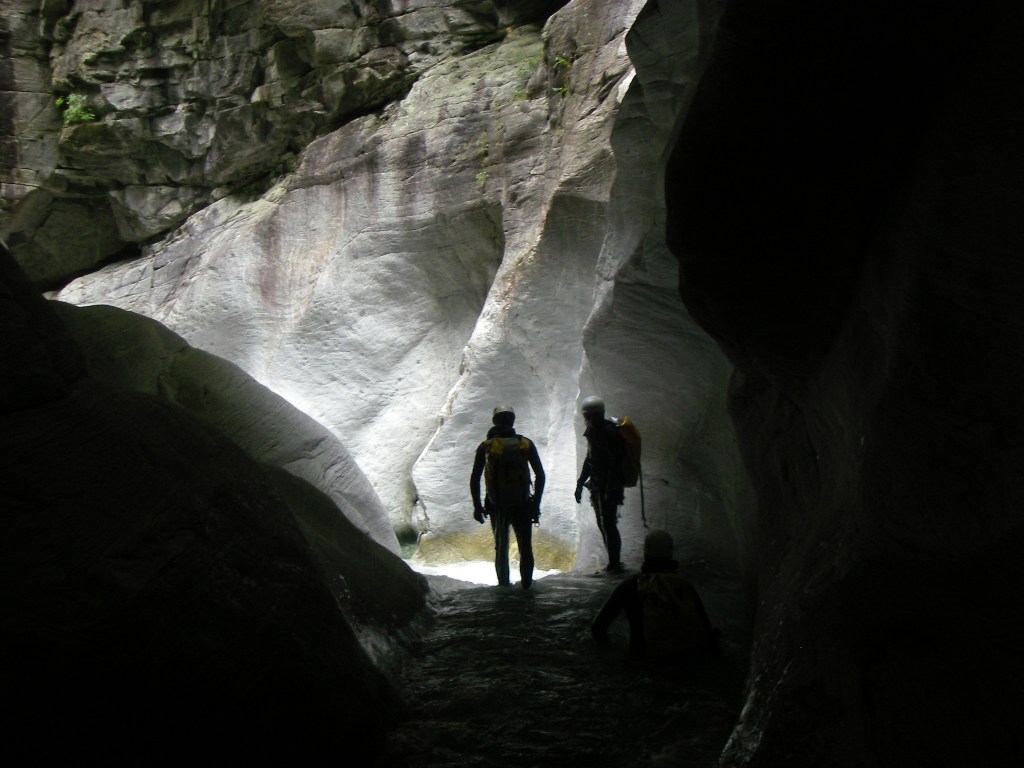 canyoning en suisse ticino