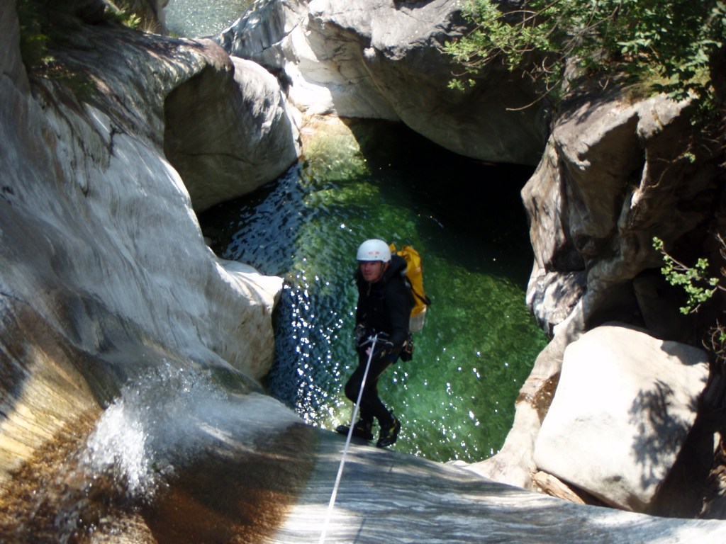 canyoning dans le tessin