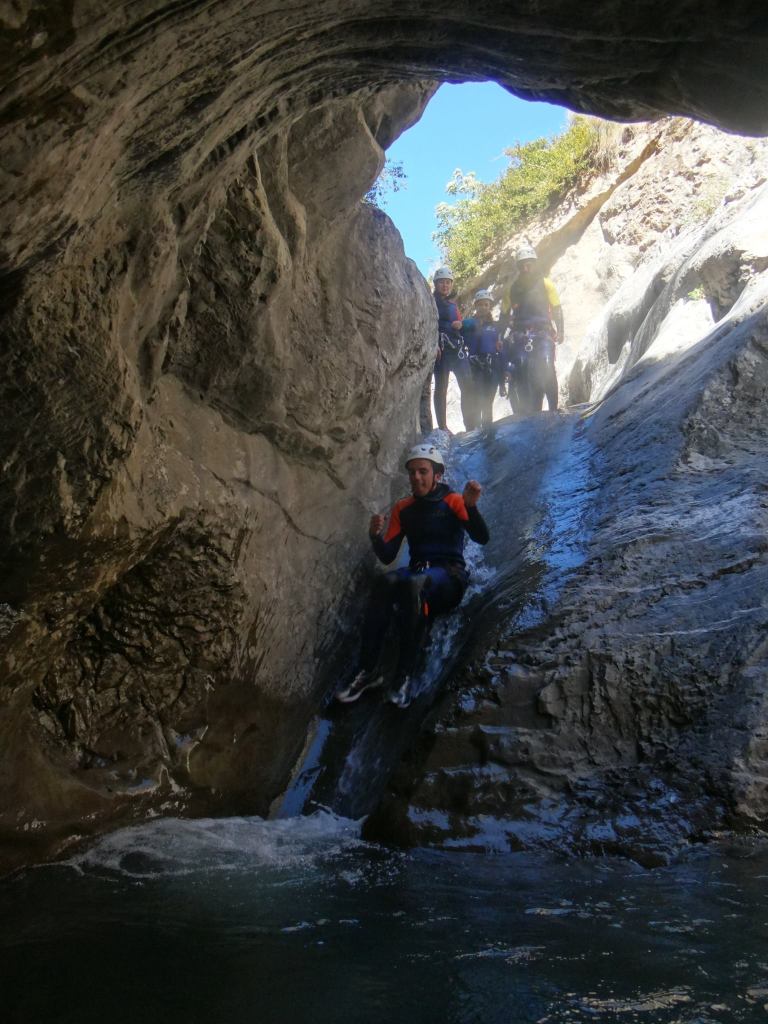 canyoning fun valberg barcelonette annot