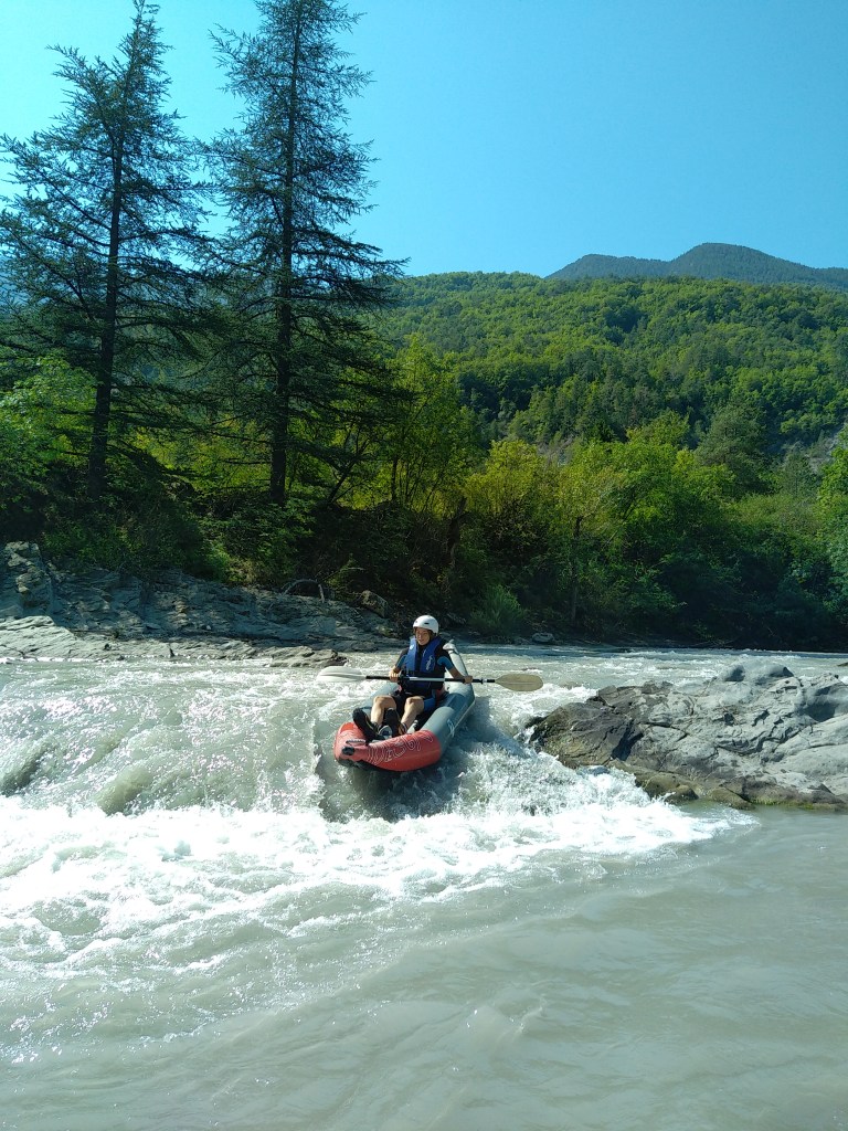 kayak nice var Aventure dans un rapide du Var