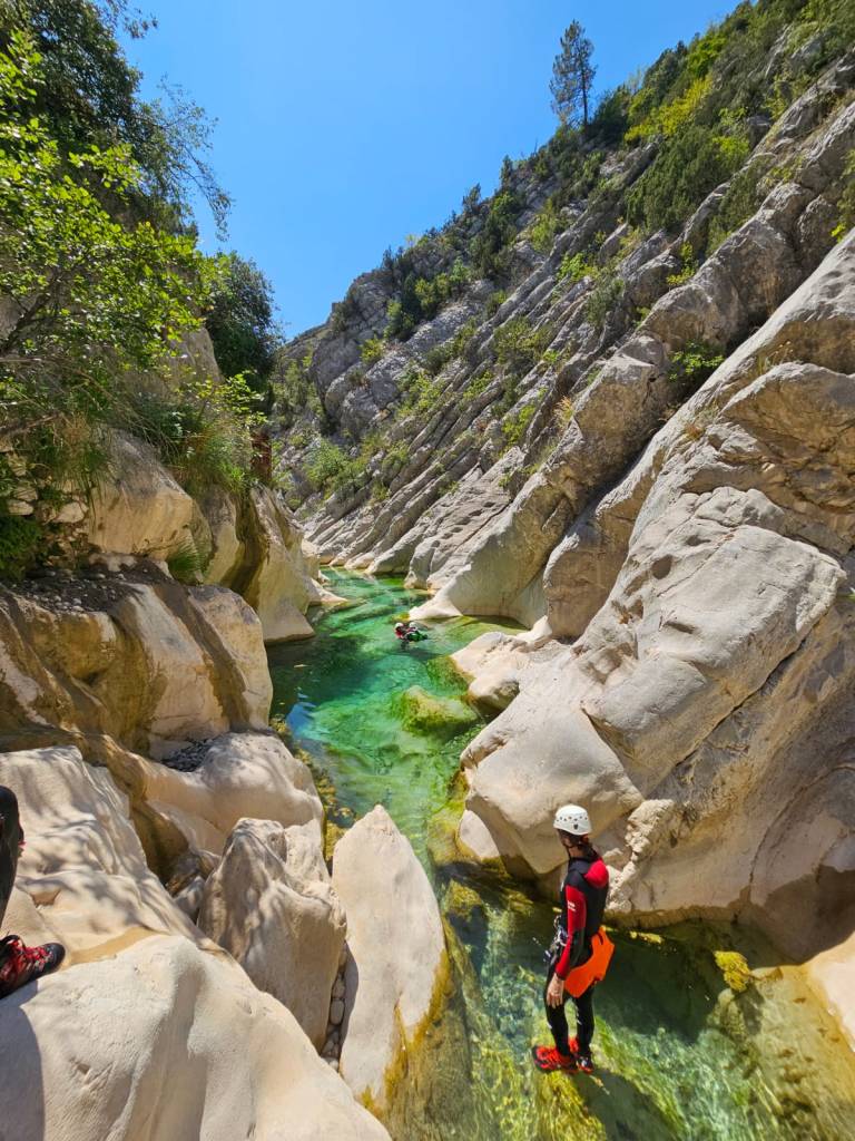 paysage magnifique et baignade au calme