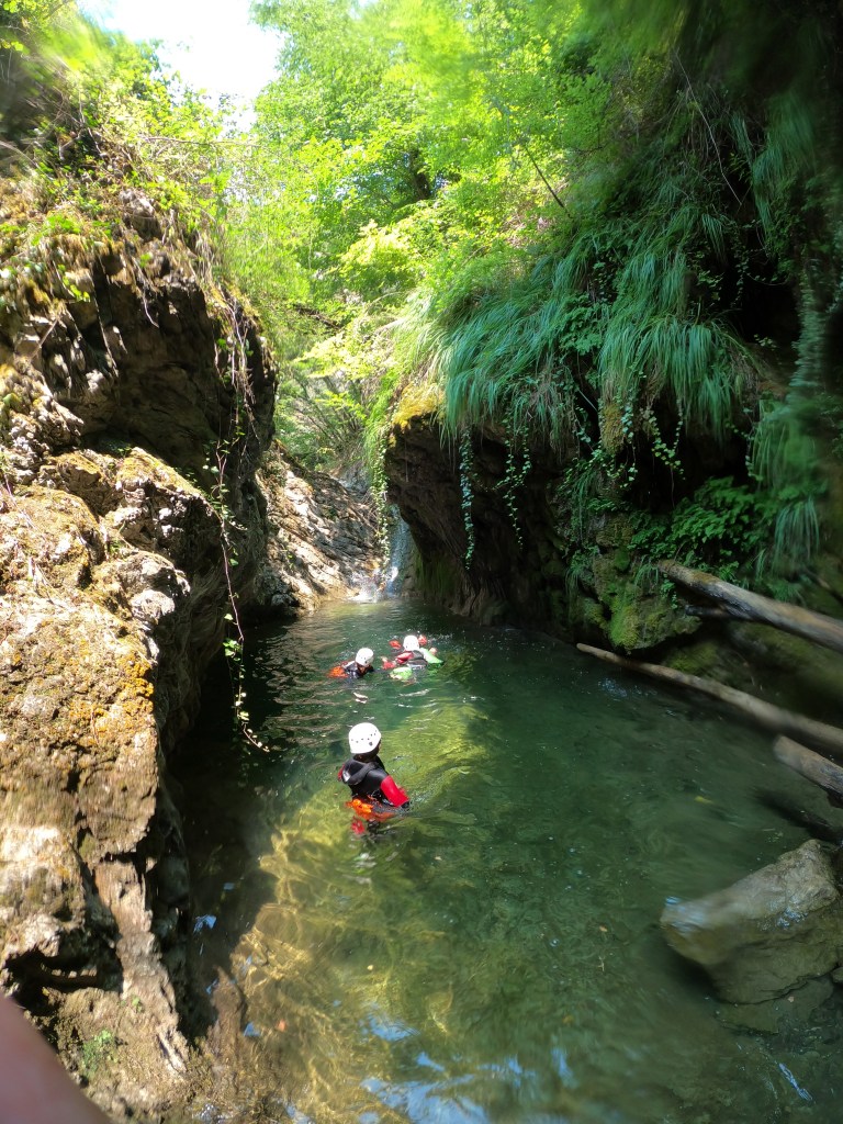 Canyoning journée vallée Vésubie proche Nice